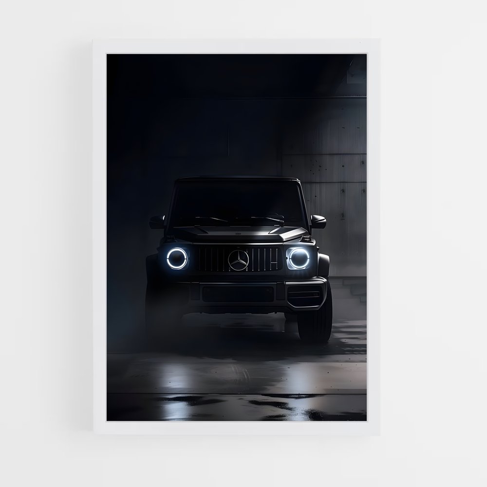 Poster GLE Mystique – affiche Mercedes (vue 3)